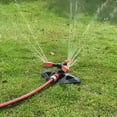 thumbnail image 3 of PEONAVET Impulse Sprinkler Rotating Impulse Sprinkler Garden Grass Watering System Water Hose Spray, 3 of 6