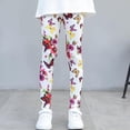 thumbnail image 5 of Toddler Baby Girls Leggings Little Girl Footless Thin Stretch Pants Kids Soft Printed Legging 1-9 Years, 5 of 8