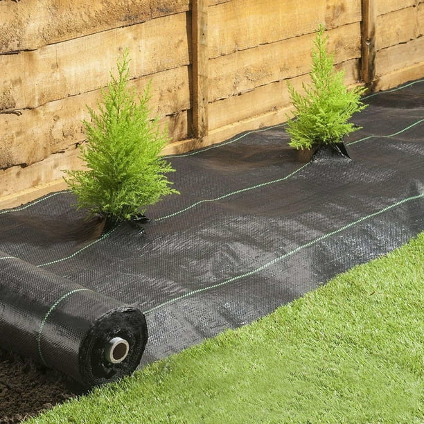 Cerbior Weed Barrier Landscape Heavy Duty Weed Barrier Fabric Gardening