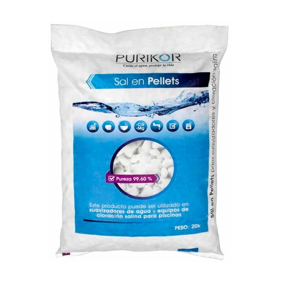 Sal en pellets Purikor 20KG PKSAL