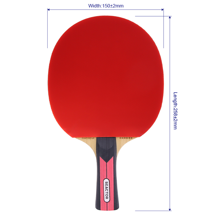 Reactor Sword-R Table Tennis Paddle - High-Performance Ping Pong Paddle for Competitive Play