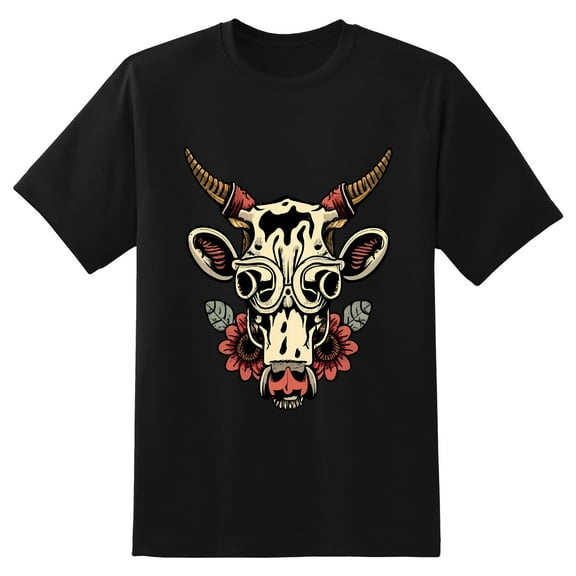 Men's Graphic TeeCow (12) Letter Print T-Shirts Round Neck Short Sleeves Sizes XS-5XL Summer Daily Casual Tops