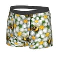 thumbnail image 2 of Disketp Bees And Flower Men'S Boxer Briefs,Soft And Breathable Cotton Underwear With Comfortflex Waistband, 2 of 9