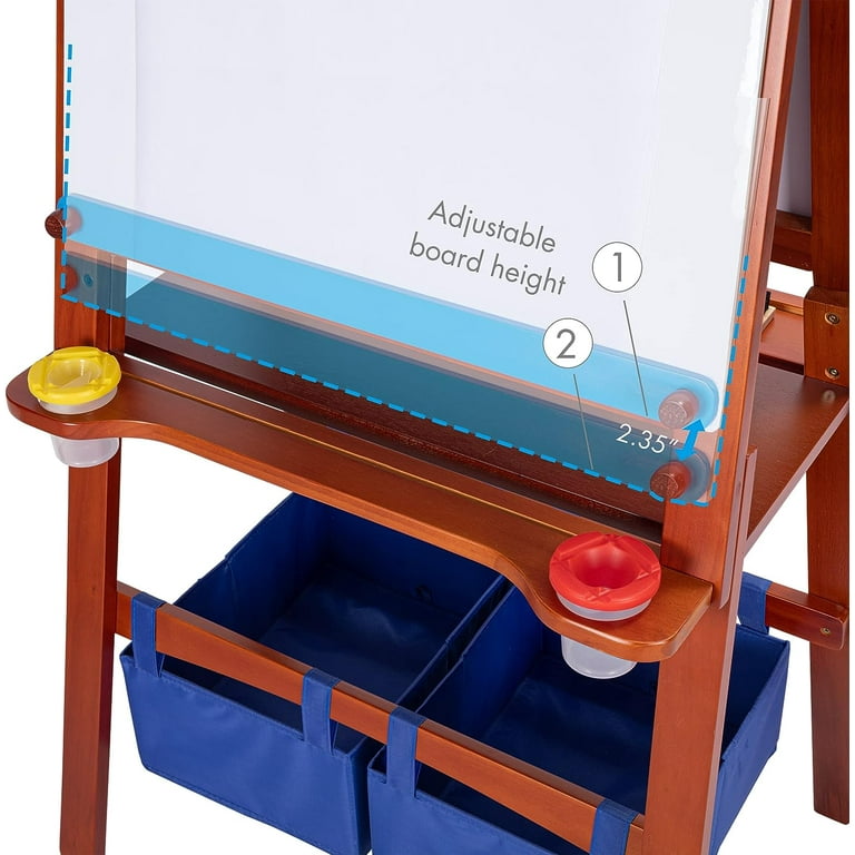 Buy NextX Art Toddler Easel for Painting, Kids Double-Sided Standing  Chalkboard & whiteboard with Art Supplies, Educational Toys Online at  desertcartKUWAIT