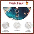thumbnail image 3 of Haiem Fantasy Underwater Adventure Pattern Christmas Tree Skirt Merry Christmas Party Christmas Tree Decoration,New Year Decorations-30", 3 of 6