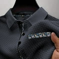 thumbnail image 5 of Styesk T-Shirts pour Homme T-shirt Décontracté à Manches Courtes et Col Rabattu Uni, 5 of 5