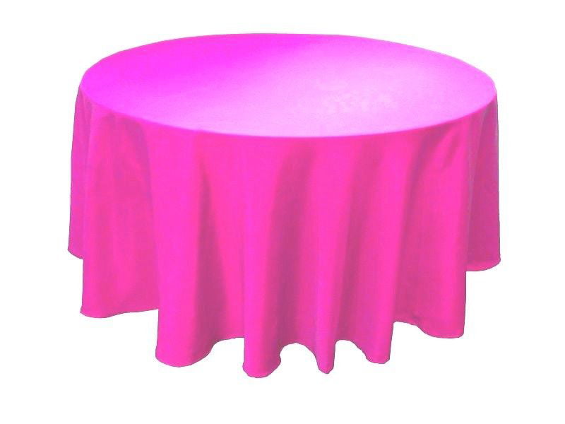 12 Pack 108 Inch Round Polyester Tablecloths 25 Colors 