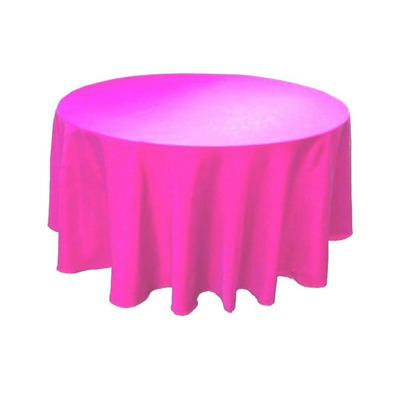12 Pack 132" Inch round Polyester Tablecloth 24 COLOR Table Cover Wedding Party