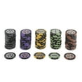 thumbnail image 2 of 100pcs/pack Striped s Set Board Cards Game Token 100 500 1000 100 500 1000 5000 10000, 2 of 4