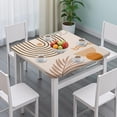 thumbnail image 3 of Washable Fabric Bohemian Design Table Cover with Elastic Hem for Indoor Outdoor Table Protection, 3 of 6