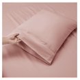 thumbnail image 3 of Extra Deep Pocket Twin Sheets - Fits Mattress 18-24 Inches, 3 Piece Set, Peach Beige, 3 of 4