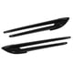 thumbnail image 4 of uds guardabarros lateral aleta de ventilación embellecedor guardabarros lateral decoración de ventilación reemplazo para Subaru BRZ 2017-2020Piano negro, 4 of 5