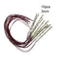 thumbnail image 5 of 10Pcs Pre Wired White Strip 6 Led SMD LED Light Self-adhesive Flexible 12V~18V, 5 of 9