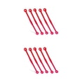thumbnail image 3 of Soidarity Paquete de 5 amortiguadores de tenis, suministros de repuesto para deportes de mano, amortiguadores duraderos ligeros para modificación de Type2 NO2 Soidarity CBP203662, 3 of 6