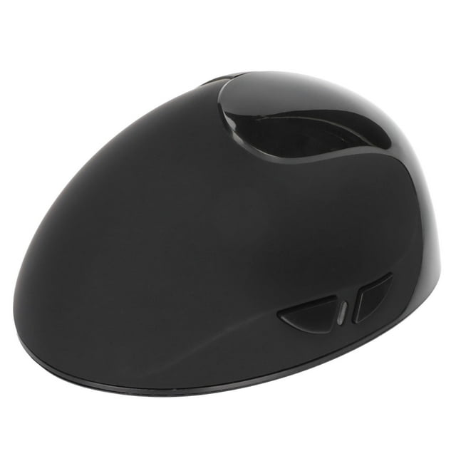 Left Hand Vertical Mouse, 2.4G Cordless Digital Ergonomic Mouse for People with Left Handedness, 800 / 1200 /1600 DPI, Rechargeable Vertical Ergonomic Mouse for Laptop, PC
