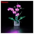 thumbnail image 4 of BRIKSMAX Led Light Kit for Legos Creator Expert Orchid 10311 Plant Decor Building Set for Adults(Not Include the Building Model), 4 of 10