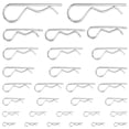 thumbnail image 3 of Miangastore 125pcs Cotter Pins Trailer Pin Clip Spring Fastener Hardware Pins Hitch Pins, 3 of 9