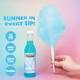 thumbnail image 4 of Hawaiian Shaved Ice Slushie Syrups Blue Cotton Candy Slushie Mix 12 oz Bottle, 4 of 7