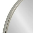 thumbnail image 3 of Kate and Laurel Rowla Miroir Mural Rond, Argent Diamètre 28 Pouces, 3 of 8