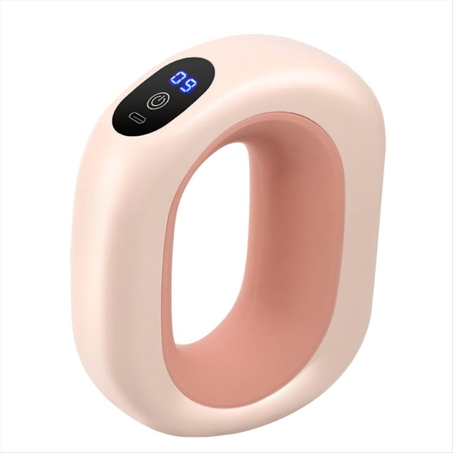 Paquete de Masajeador de Anillo Portátil con Modo de Vibración, Masajeador Deportivo Eléctrico, Masajeador Muscular Rosa