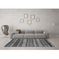 thumbnail image 3 of Ahgly Company Indoor Rectangle Abstract Gray Modern Area Rugs, 8' x 10', 3 of 4