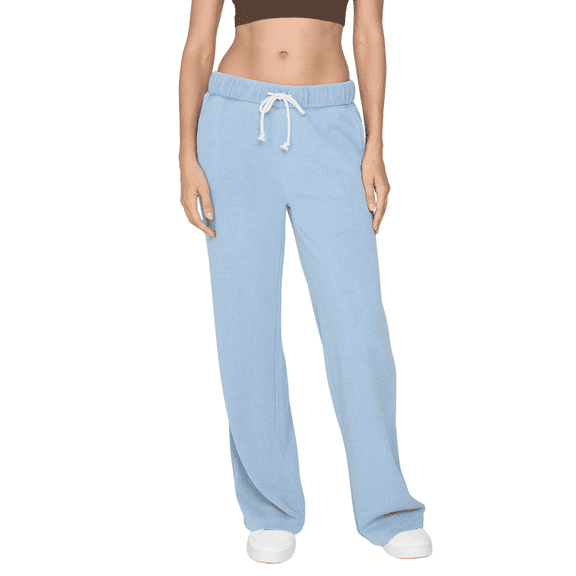 X by Gottex Denim Wide-Leg Athleisure Pants
