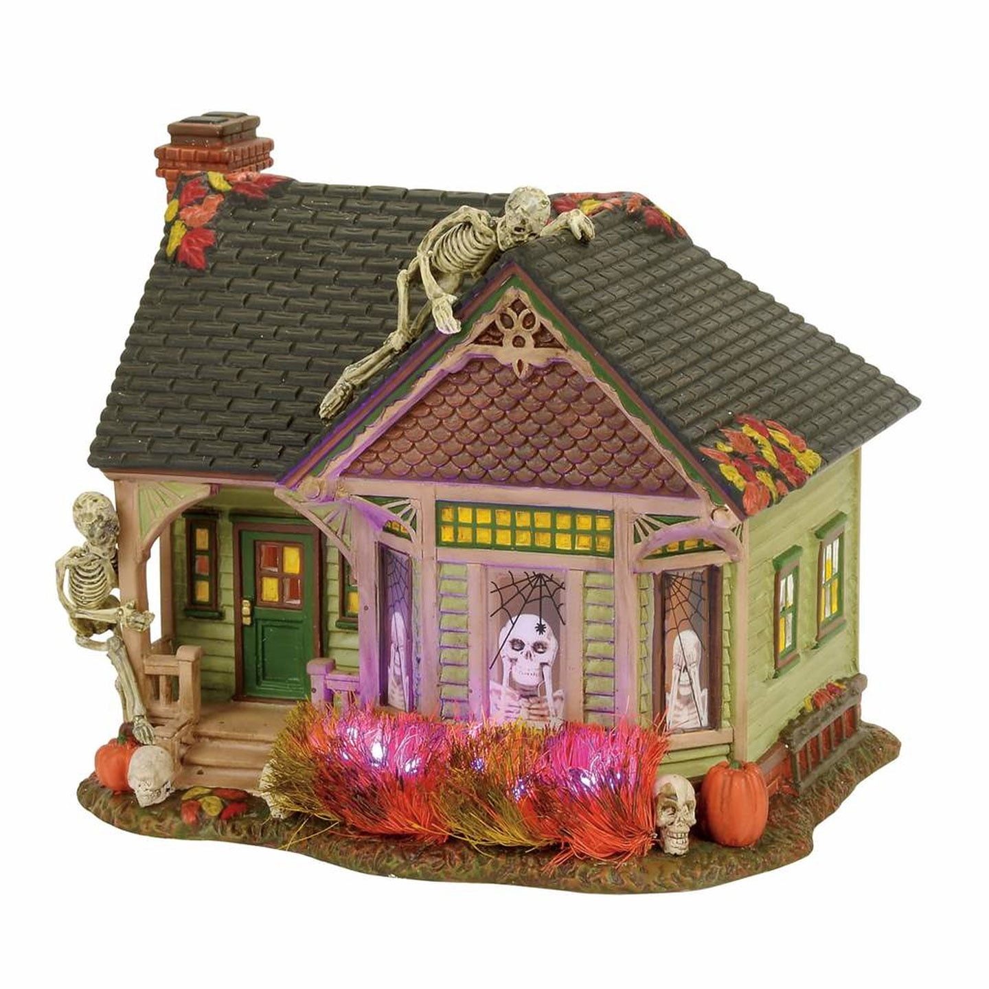Dept 56 Snow Village Halloween 4056702 The Skeleton House