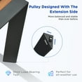 thumbnail image 6 of LUMEN 12 Person Teak Outdoor Dining Set With Three Version Extending Mode For 8/10/12 Seating, 6 of 11