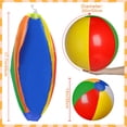 thumbnail image 3 of Pelotas de playa Honoson inflables de 20 pulgadas, 30 piezas, arcoíris, 3 of 7