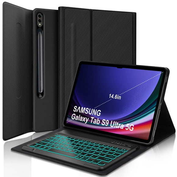 Funda con teclado SENGBIRCH para Samsung Galaxy Tab S10 Ultra de 14,6 pulgadas