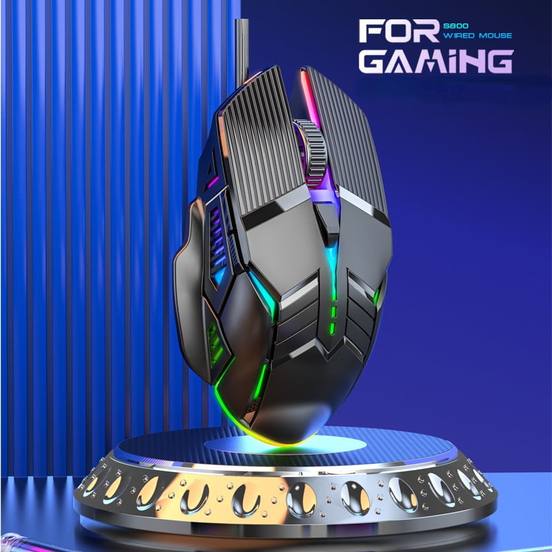 3200dpi Ergonomic Wired Gaming Mouse Usb Computer Mouse