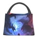 thumbnail image 1 of Fotbe Red And Blue Fire Dragon Bolsa Térmica Portátil con Estampado, Bolsa de Entrega de Alimentos Aislada, Bolsa Reutilizable de Gran Capacidad para Comidas y Supermercado, 1 of 6