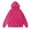Hot Pink, variant on Aocisk Women's Fashion Casual Loose Washed Plus Size Hoodie Off Shoulder Style Pullover for Streetwear and Comfortable Daily Wear Hot Pink S