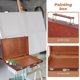 thumbnail image 5 of FELTECHELECTR Caja de herramientas de madera para el hogar, maletín para guardar pinturas y acuarelas, estuche para lápices y óleos., 5 of 6