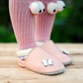 thumbnail image 2 of Mejale Soft Sole Leather Baby Shoes Boy Girl Infant Toddler Moccasins(18-24 Months, Pink), 2 of 6