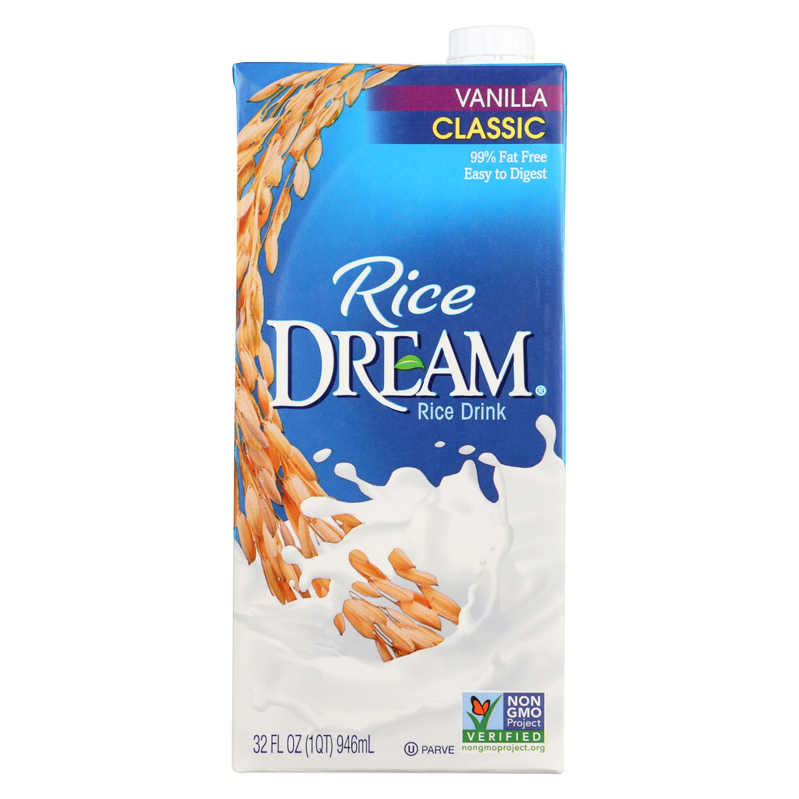 Rice Dream Classic Vanilla Rice Milk Drink, 32 fl oz