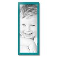 thumbnail image 2 of ArtToFrames 9x24 inch Distressed Aqua Picture Frame, Green Wood Poster Frame (4485), 2 of 8