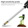 thumbnail image 5 of 2 in 1 Soil Moisture PH Meter Acidity Humidity Tester Metal Sensor Probe No Battery Garden Tool Flowers Planting Soil PH Tester, 5 of 6