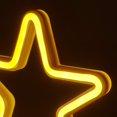 thumbnail image 3 of Amped  Co Star LED Light - 7""x5"" Neon Desk Sign, Battery Operated Christmas Mini Sign, 3 of 6