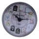 thumbnail image 5 of 2 piezas de reloj de baño para ducha, impermeable, mini reloj de pared para baño, decoración del hogar, agua Naranja3 Negro 3, 5 of 9
