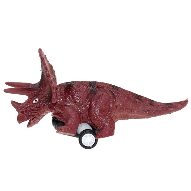 Mini Animal Modelo Dinosaurio Camión de juguete Tire hacia atrás Coche para