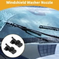 thumbnail image 2 of Boquilla de lavaparabrisas frontal Unique Bargains para Toyota RAV4 2006-2011 para Toyota Negro 2 Pcs, 2 of 6