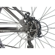 Mongoose Malus Fat Tire Mountain Bike, 26 Inch Wheels, Ages 14+, Gray