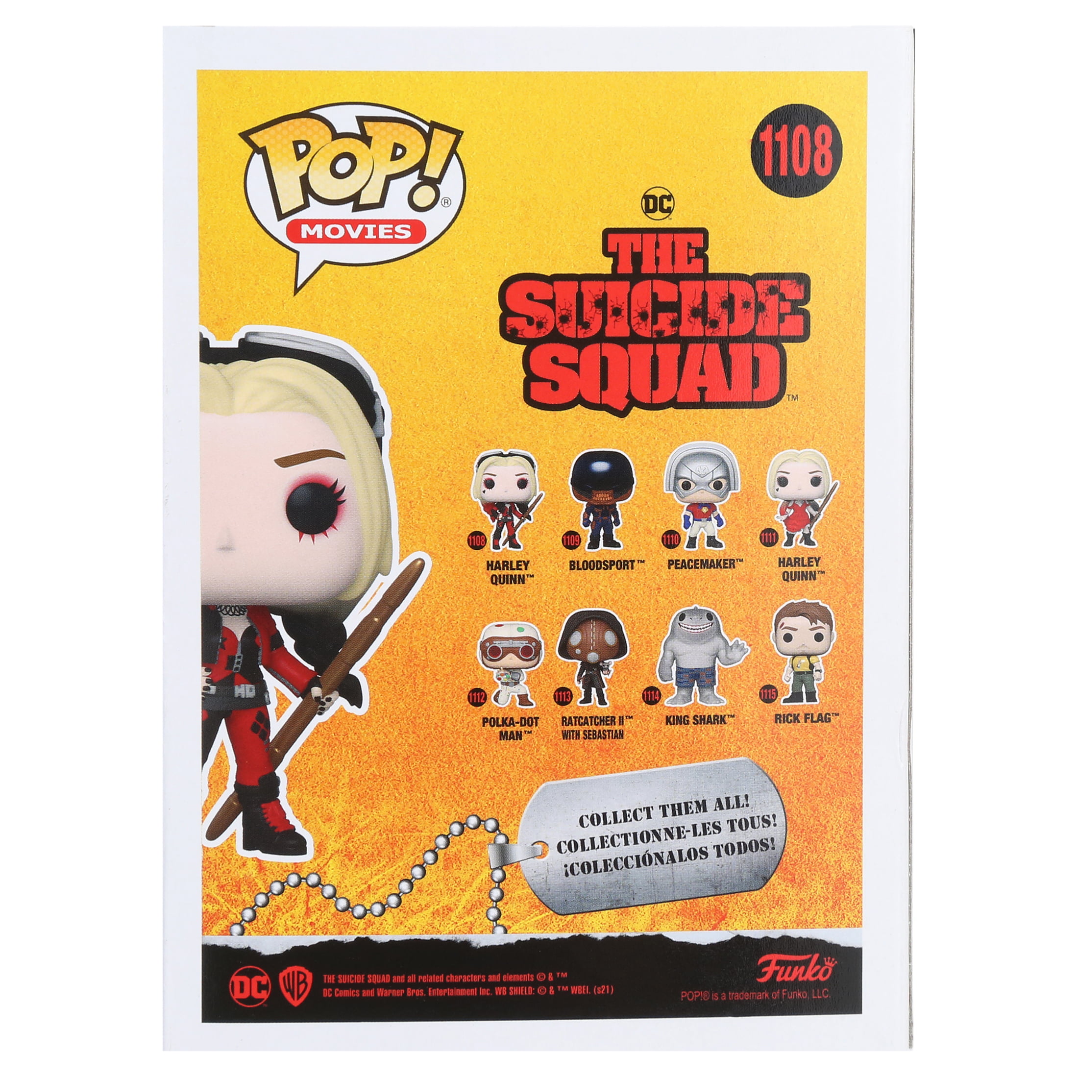 Funko POP! Movies: The Suicide Squad - Harley Quinn (Bodysuit 