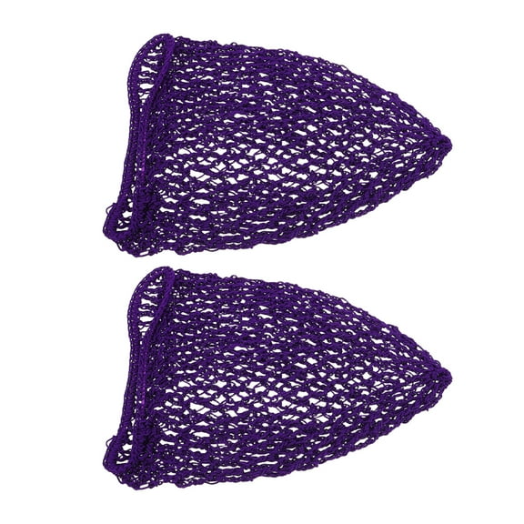 Zehuanyu 2pcs Hair Net For Women Sleeping Reusable Mesh Hairnet Handwoven Hair Cover Long Mesh Hairnet Weaving Mesh Hairnet Hair Mesh Hairnet