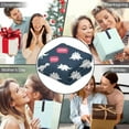 thumbnail image 5 of Wearable Blanket,DarkBlue Cartoon Dinosaurs SpeechBubbles Pattern Hooded Wearable Flannel Blanket for Adults & Teens,Winter Poncho Shawl Wrap Cape Cozy Anti-Pill,60"x80", 5 of 5