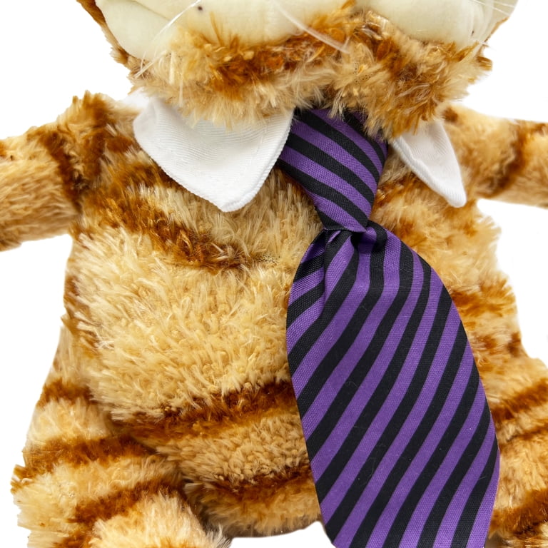 Tabby Stuffed Animal Orange Fat Cat Plush The Sir Edition with Tie