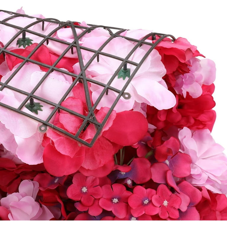 10 Dark Green 24x16 in Plastic Grid Frames DIY Mesh Flower Panels