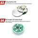 thumbnail image 3 of Riwesomey 4 Uds luces LED universales de apertura anticolisión Sensor alarma estroboscópica lámpara de estacionamiento luz impermeable Bombillas para automóviles Luz blanca Riwesomey VI022517-06, 3 of 6
