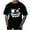 mens shirts-Black, variant on Homenesgenics Mens Shirts Men Tops T Shirts for Man Summer Fashion Casual Men's Round Neck Printed T-Shirt Top Gray XL